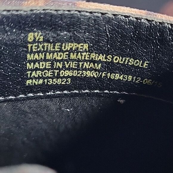 SAM&LIBBY LEOPARD PRINT SIDE ZIPPER CLOSURE WOMEN'S BOOTS - Picture 15 of 16